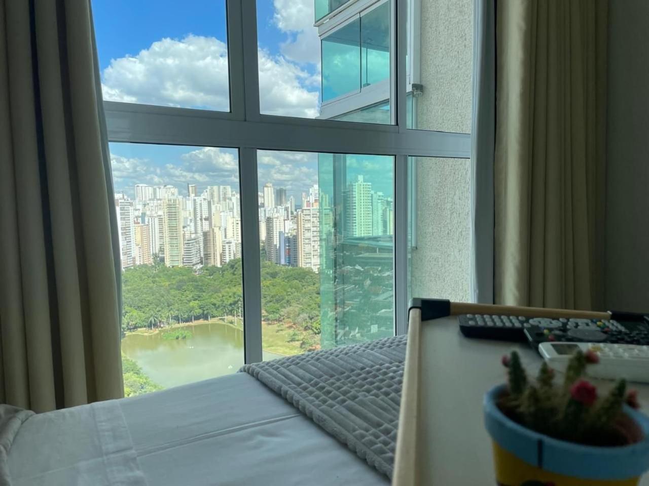 Moderno Flat Com Vista Para O Parque Vaca Brava Goiânia Exteriér fotografie