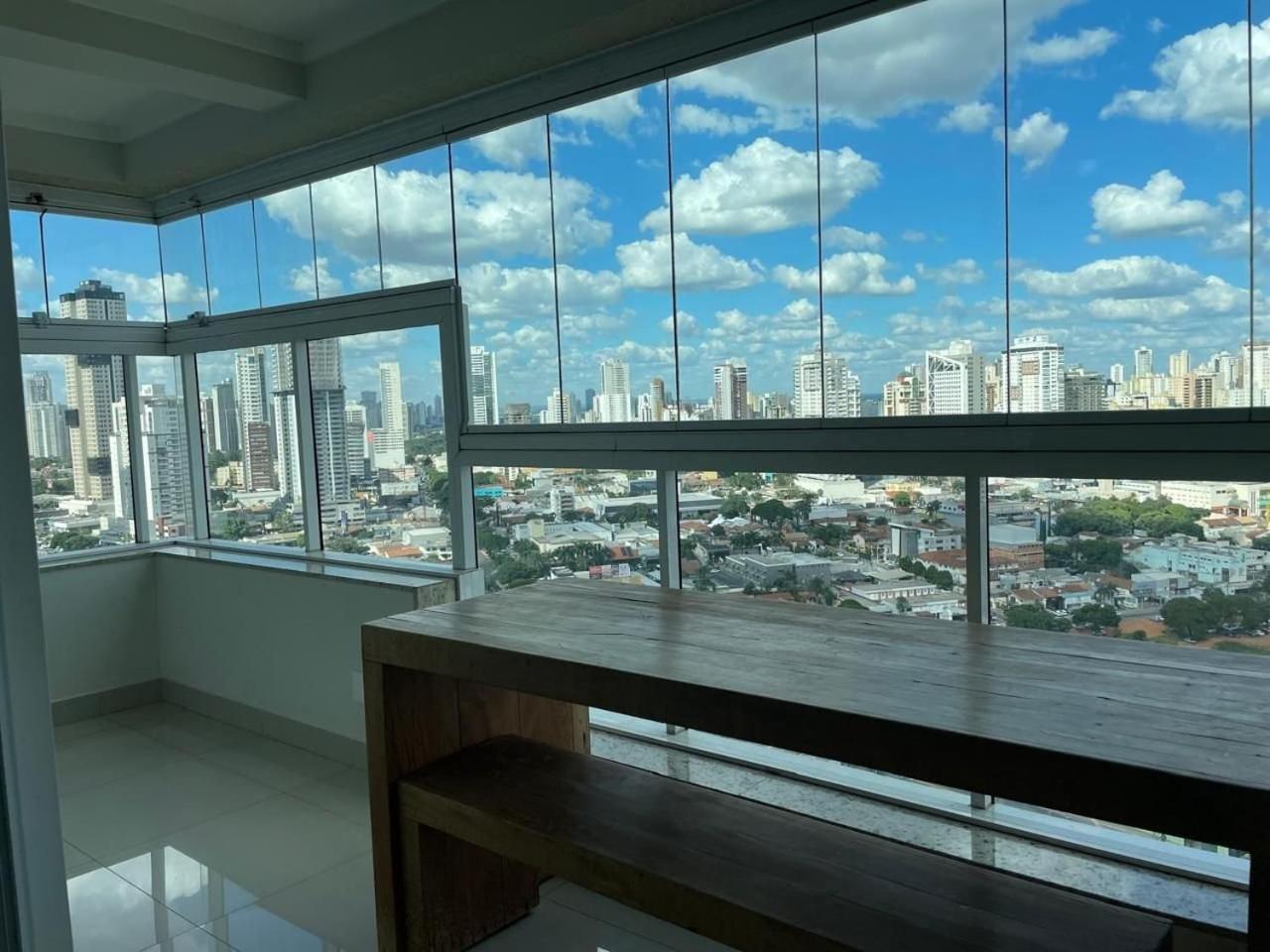 Moderno Flat Com Vista Para O Parque Vaca Brava Goiânia Exteriér fotografie